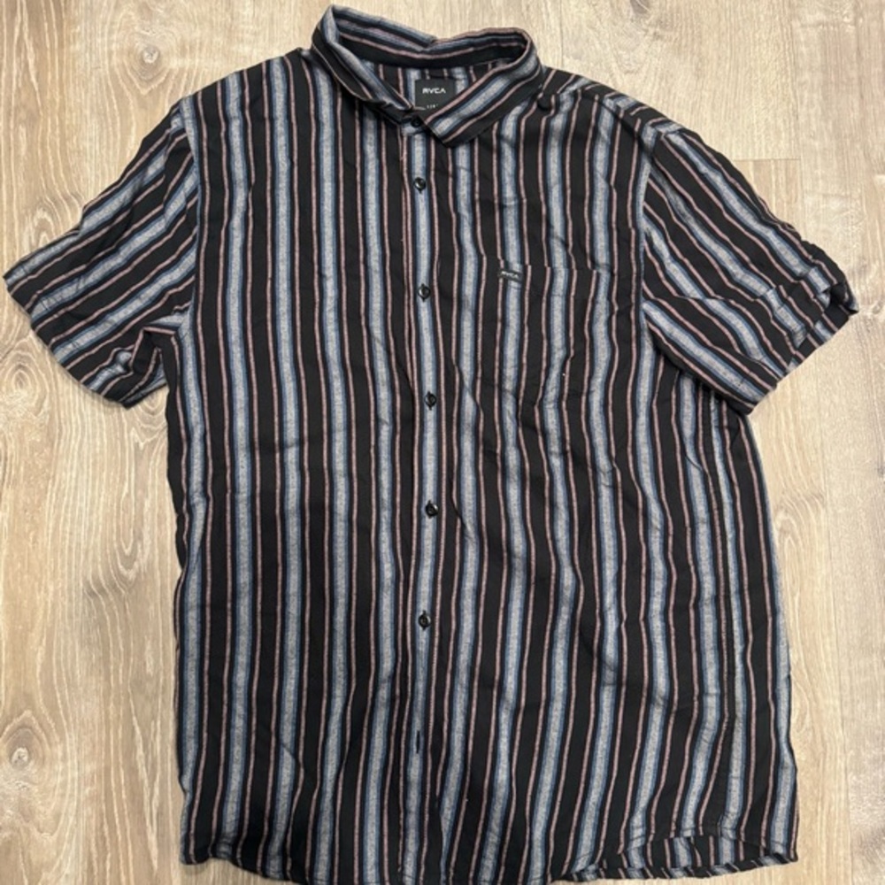 Rvca short sleeve button up